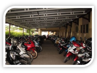 PARKIR SMA YADIKA 4 SANGAT LUAS