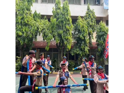 EKSKUL PRAMUKA SMA YADIKA 4
