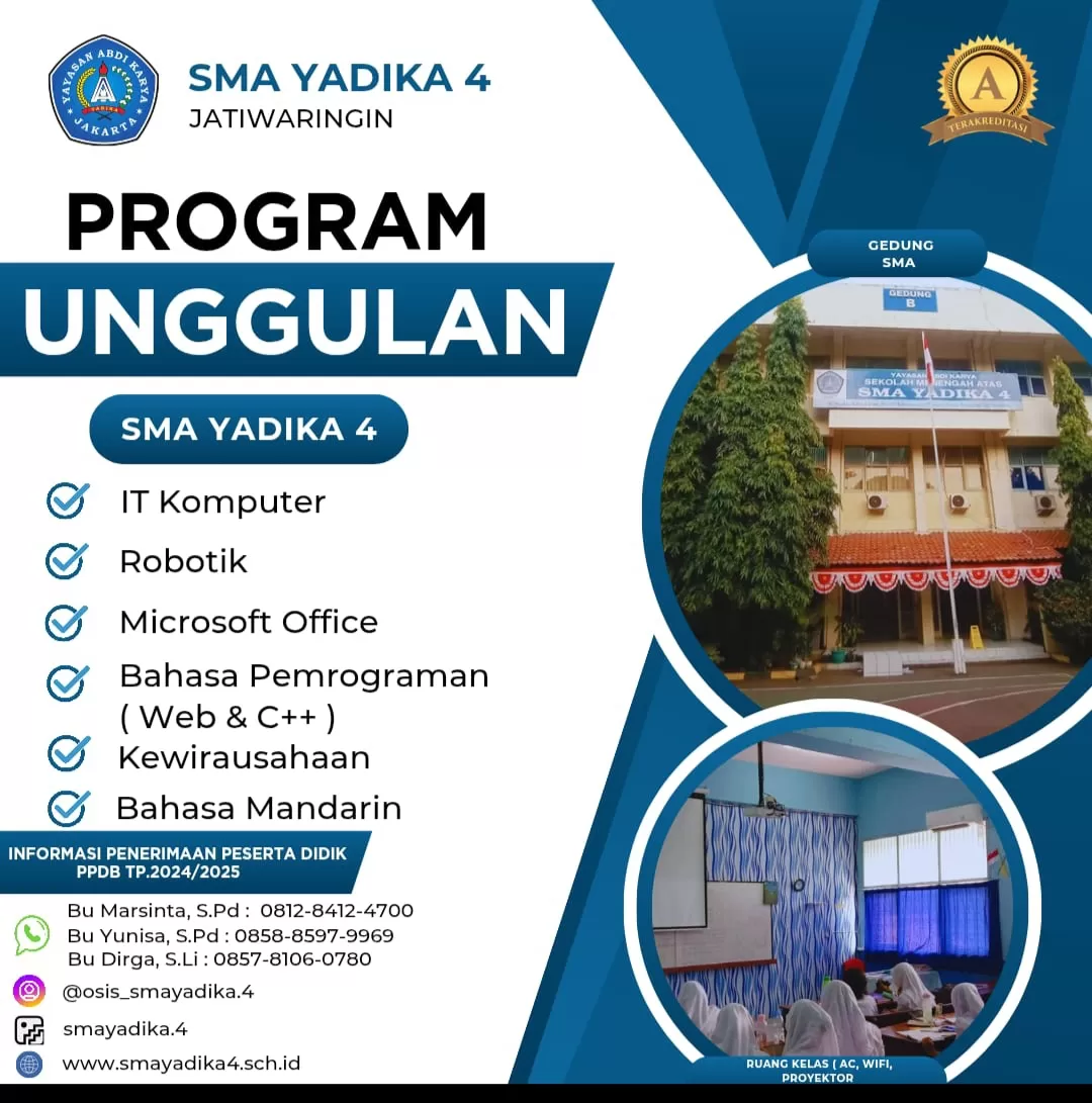 SMA YADIKA 4 JATIWARINGIN