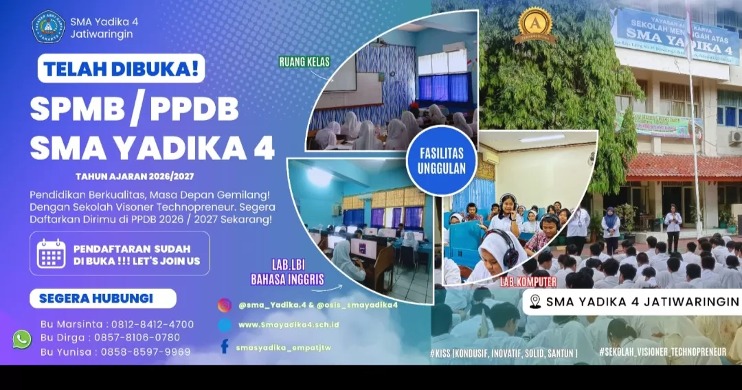 SPMB SMA Yadika 4 